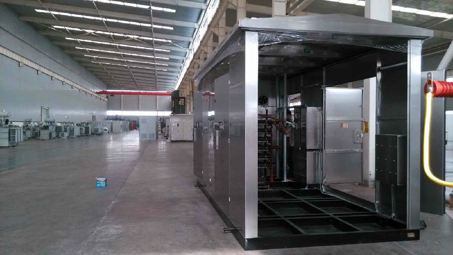 (25MW)光伏電站工程項(xiàng)目35KV接地電阻成套裝置側(cè)面圖